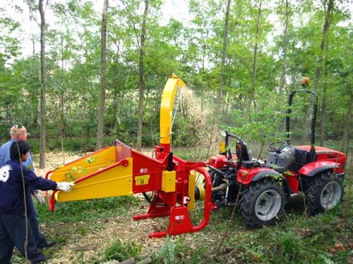 Stroj za usitnjavanje biljnih ostataka sječka - model CPT - traktorska - Slika 12