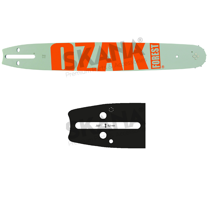 MPZKK38 Vodilica za motornu pilu 38 cm (15“), .325“, 1.5mm - Ozaki - Slika 1