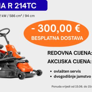 Višenamjenski stroj Rider 214TC