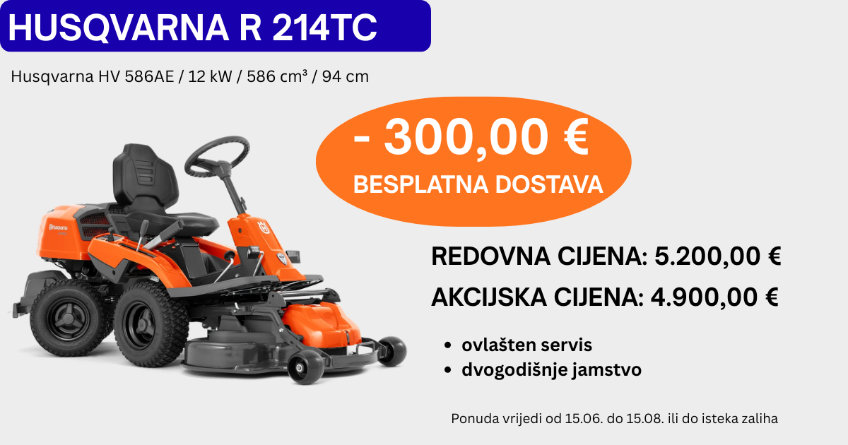 1 Višenamjenski stroj Rider 214TC - Slika 1