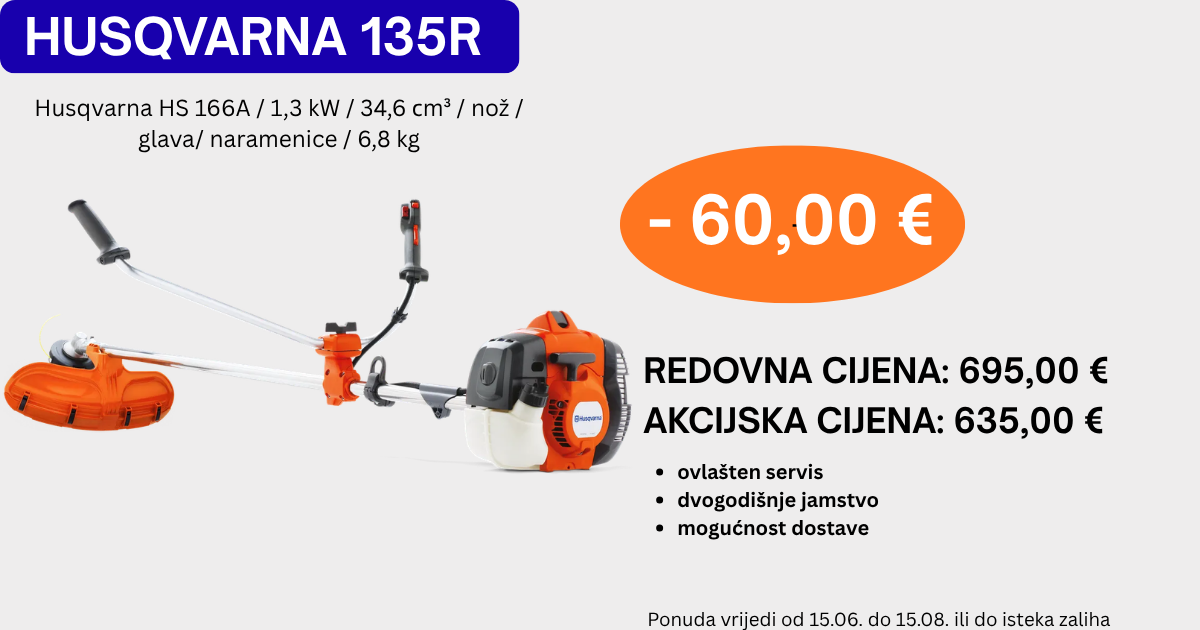 7 Čistač šikare 135R - Slika 1
